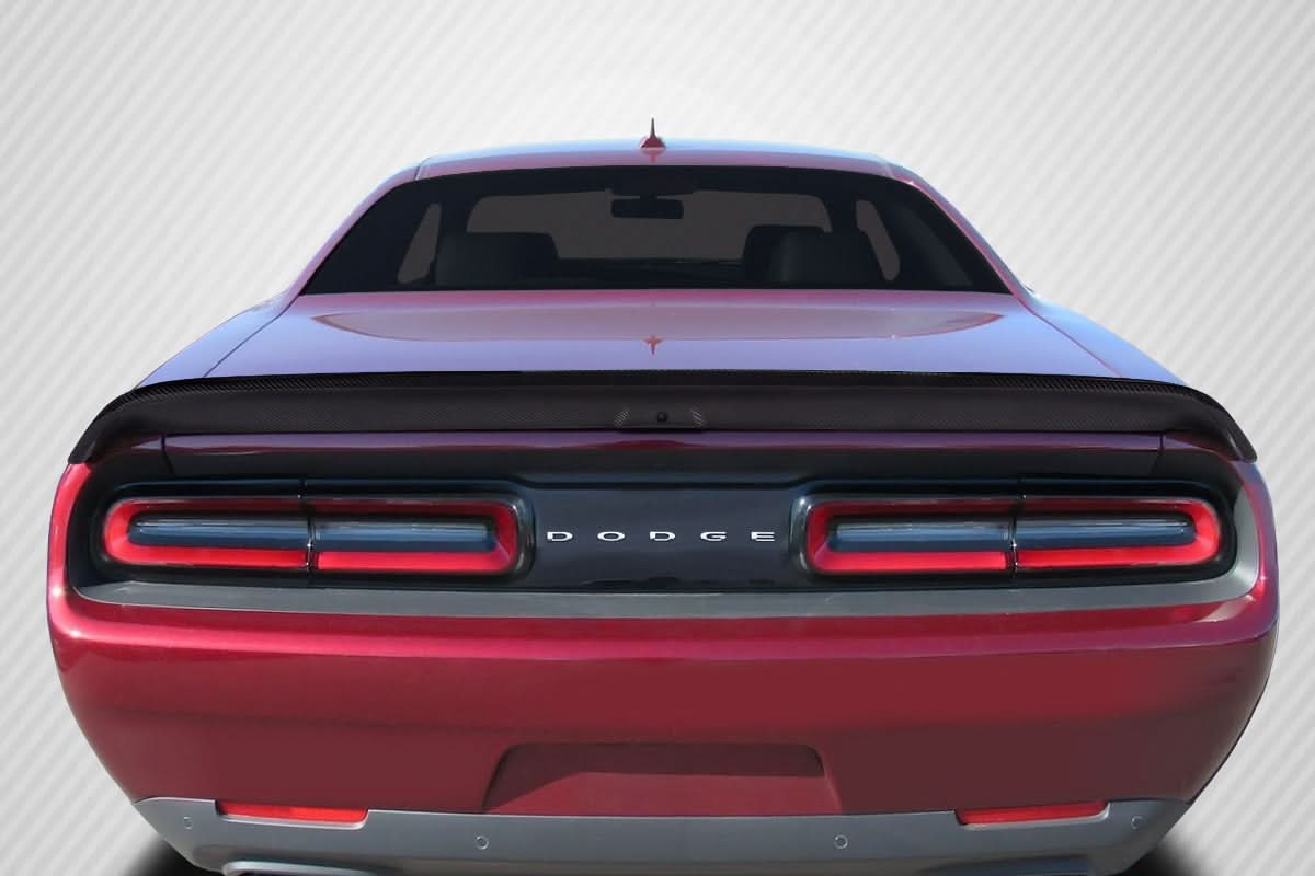 2008-2023 Dodge Challenger Redeye Look Rear Wing Spoiler - Carbon Fiber