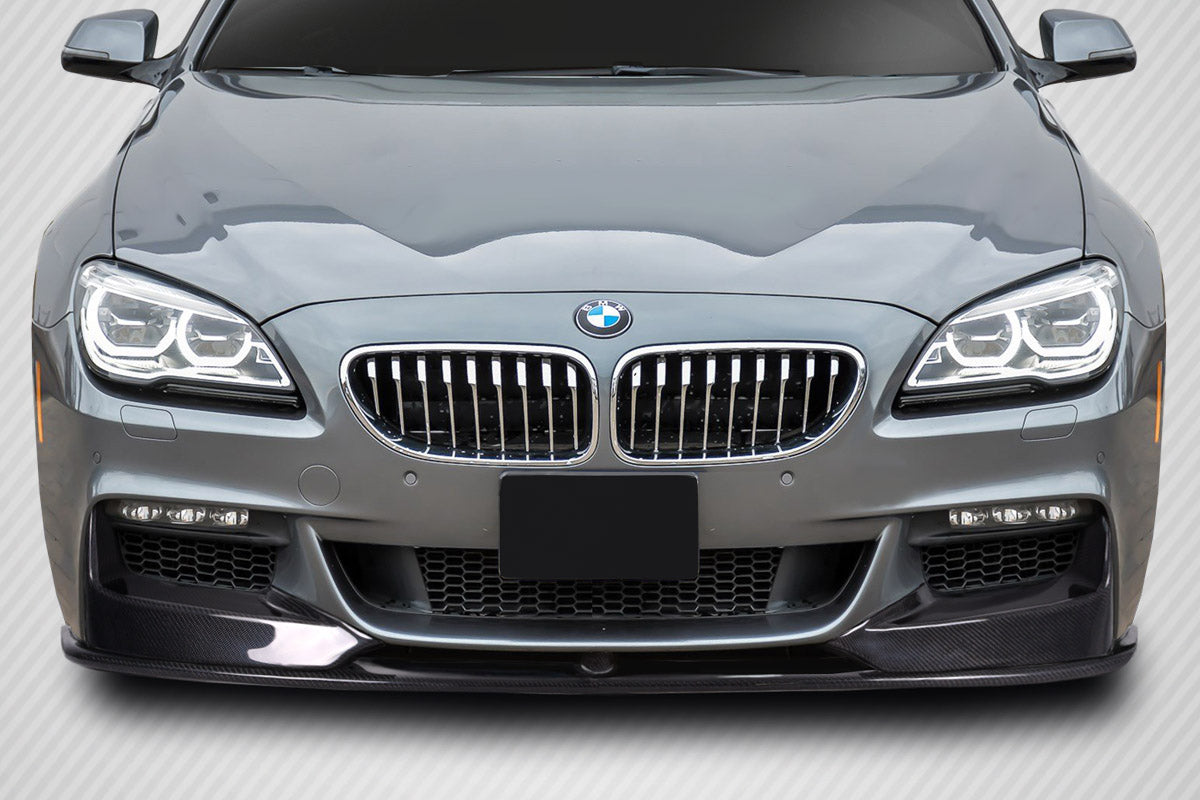 2011-2019 BMW 6 Series M Tech Style Front Lip Under Spoiler - Carbon Fiber