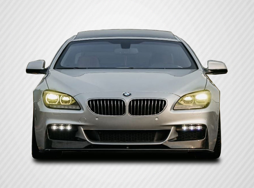 2011-2019 BMW 6 Series M Tech Style Front Lip Under Spoiler - Carbon Fiber