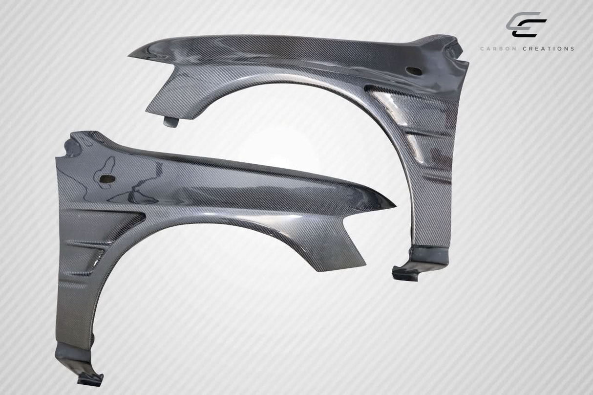 2003-2006 Mitsubishi Lancer Evolution 8 9 C-Speed Style Fenders (+20mm) - Carbon Fiber