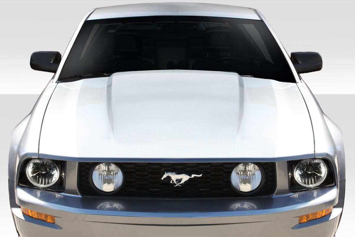 2005-2009 Ford Mustang 3 Inch Cowl Hood - FRP