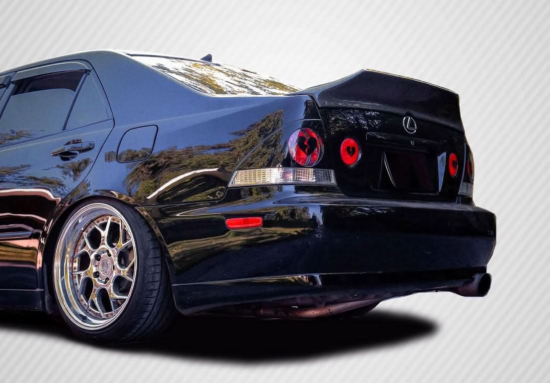 2000-2005 Lexus IS300 Blade Style Rear Wing Spoiler - Carbon Fiber