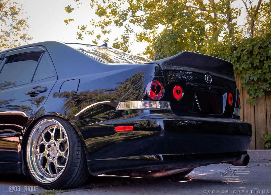 2000-2005 Lexus IS300 Blade Style Rear Wing Spoiler - Carbon Fiber