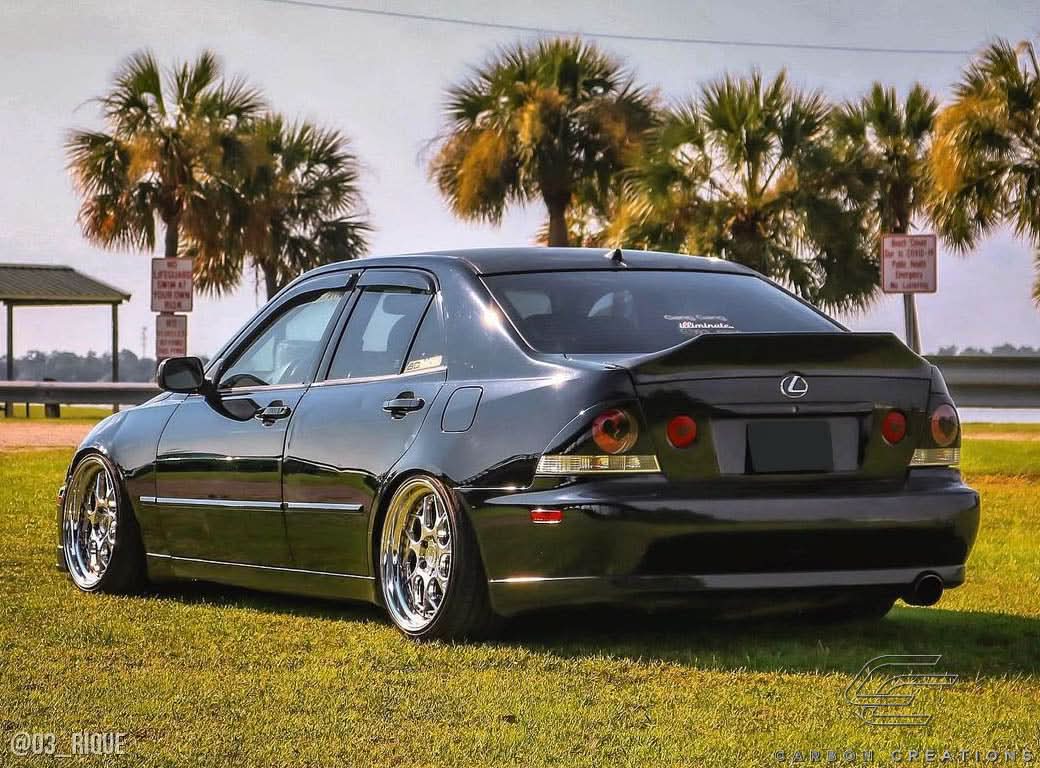 2000-2005 Lexus IS300 Blade Style Rear Wing Spoiler - Carbon Fiber