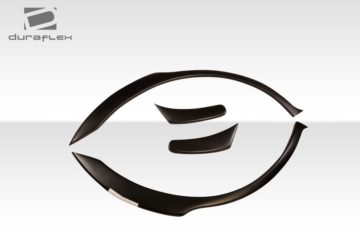 2002-2007 Subaru Impreza WRX STI 4DR Duraflex STI Look Rear Fender Flares - 4 Piece