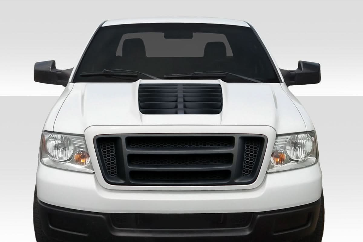 2004-2008 Ford F-150 / 2006-2008 Lincoln Mark LT GT500 V2 Style Hood - FRP