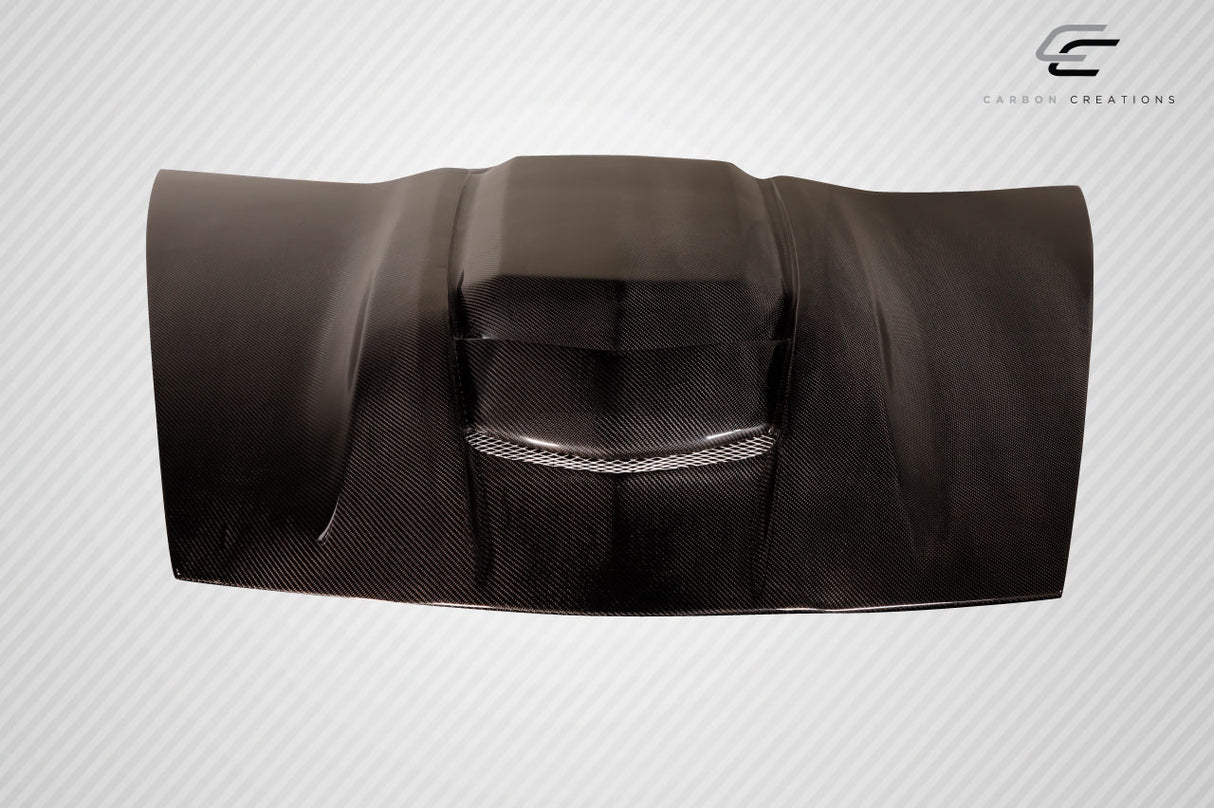 2005-2013 Chevrolet Corvette C6 ZR1 V2 Style Hood - Carbon Fiber