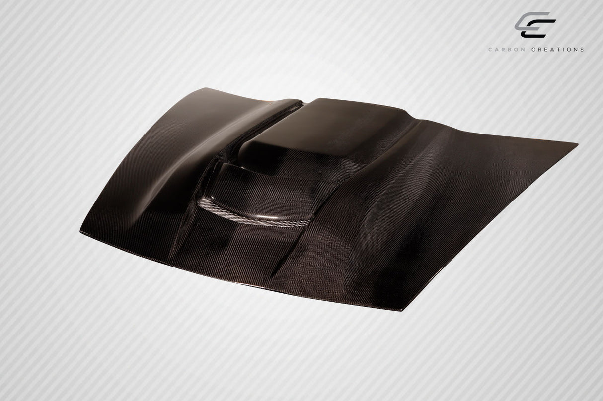 2005-2013 Chevrolet Corvette C6 ZR1 V2 Style Hood - Carbon Fiber