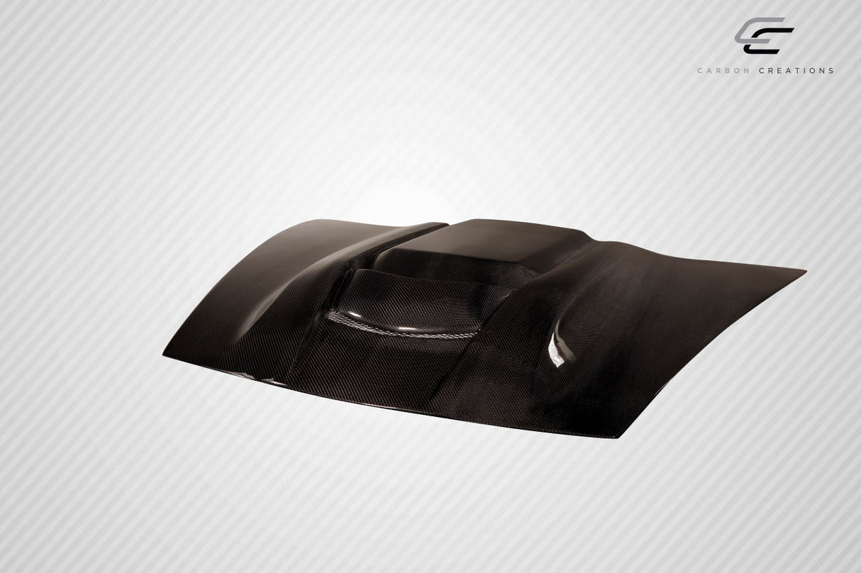 2005-2013 Chevrolet Corvette C6 ZR1 V2 Style Hood - Carbon Fiber