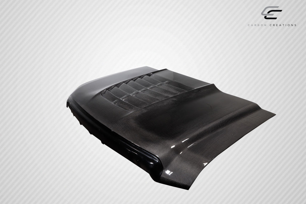 2008-2010 Ford Super Duty F250 F350 F450 Carbon Creations GT500 V2 Hood - 1 Piece
