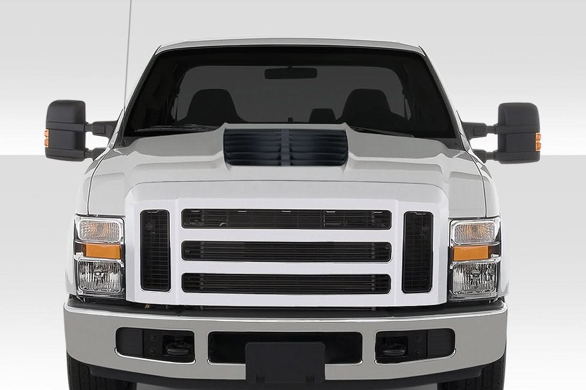 2008-2010 Ford Super Duty GT500 V2 Style Hood - FRP