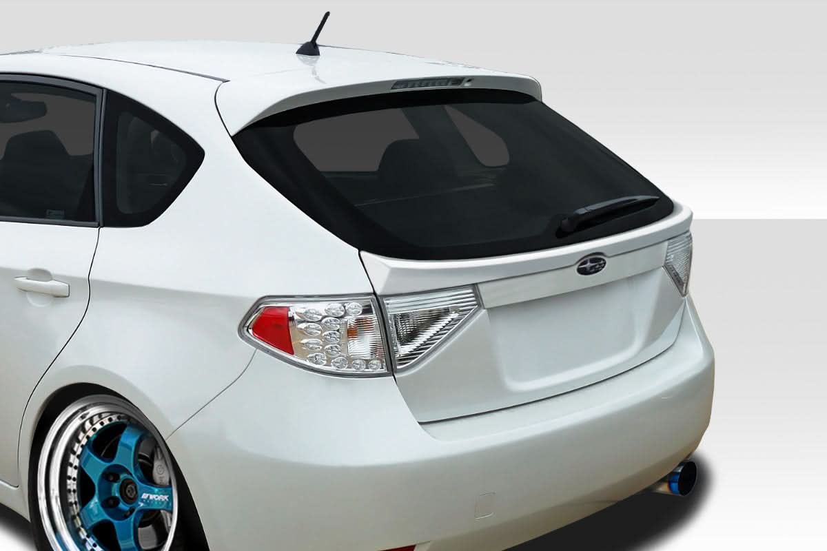 2008-2014 Subaru Impreza WRX STI R Spec Style Mid Wing - FRP