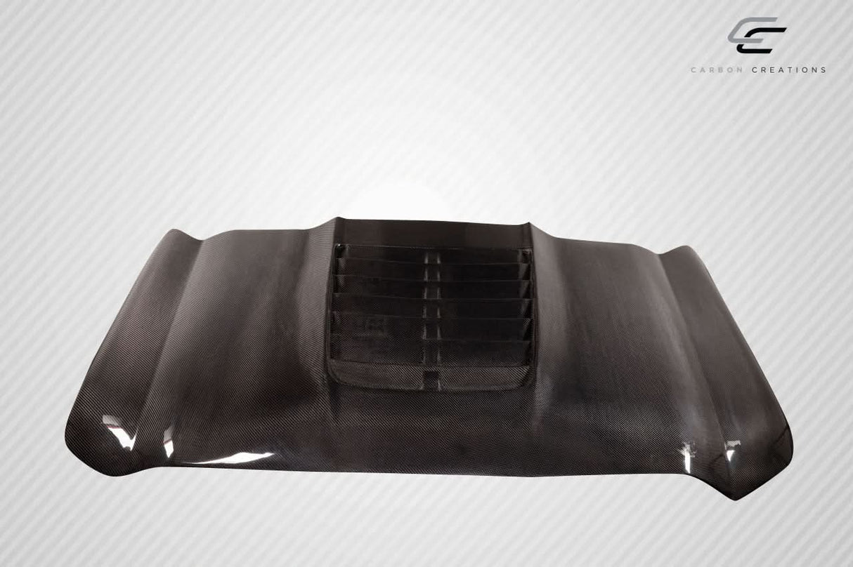 2011-2016 Ford Super Duty GT500 V2 Style Hood - Carbon Fiber
