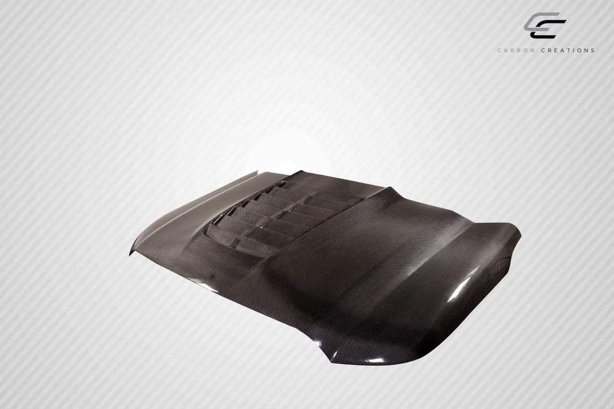 2011-2016 Ford Super Duty GT500 V2 Style Hood - Carbon Fiber