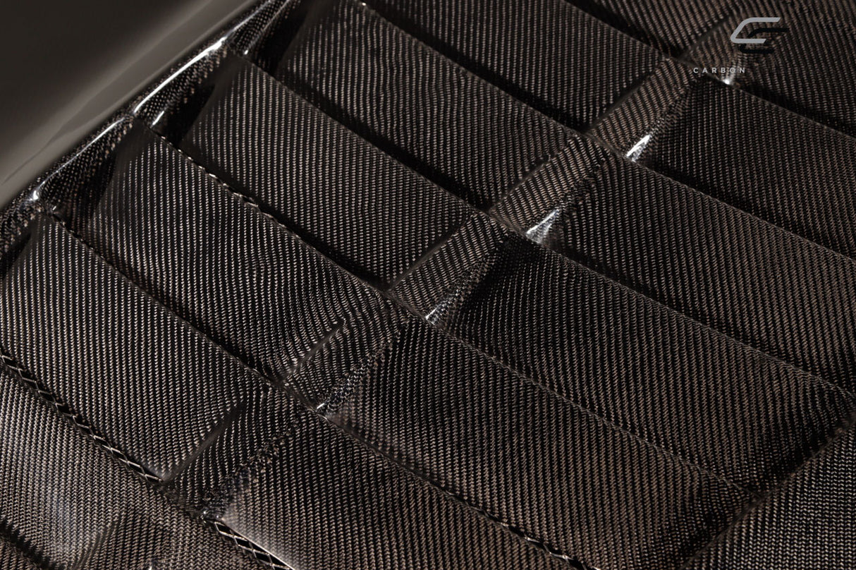 2011-2016 Ford Super Duty F250 F350 F450 Carbon Creations GT500 V2 Hood - 1 Piece