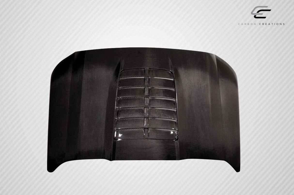 2011-2016 Ford Super Duty GT500 V2 Style Hood - Carbon Fiber