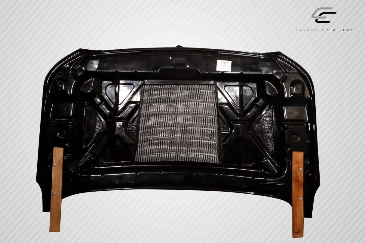 2011-2016 Ford Super Duty GT500 V2 Style Hood - Carbon Fiber