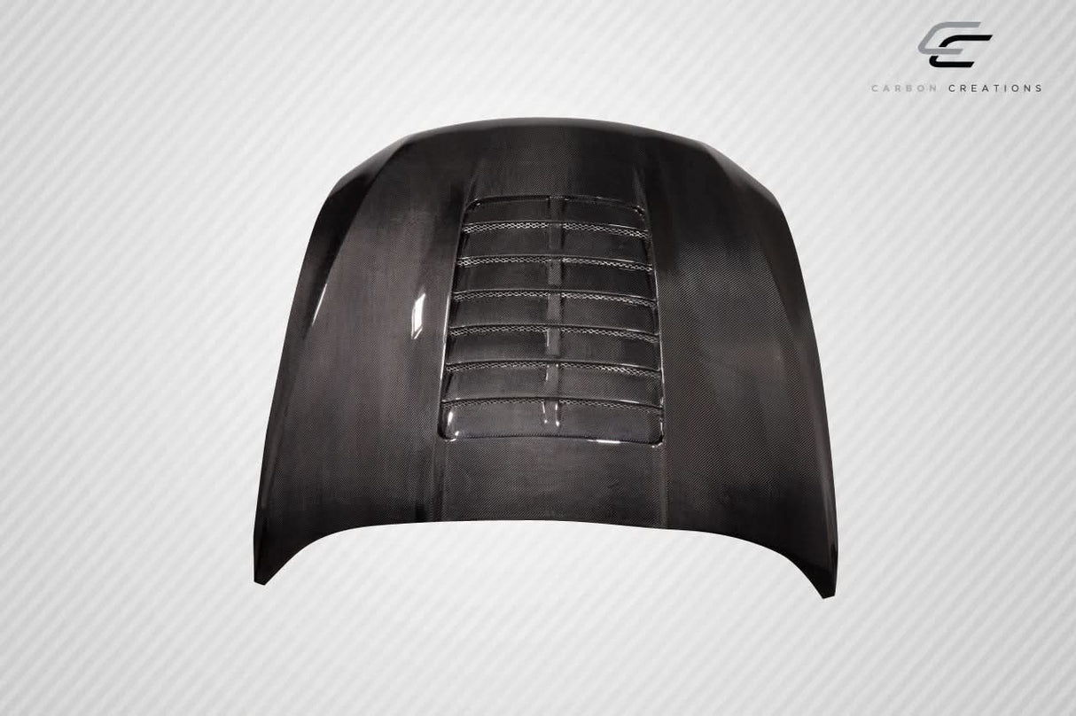 2013-2019 Ford Taurus GT500 V2 Style Hood - Carbon Fiber