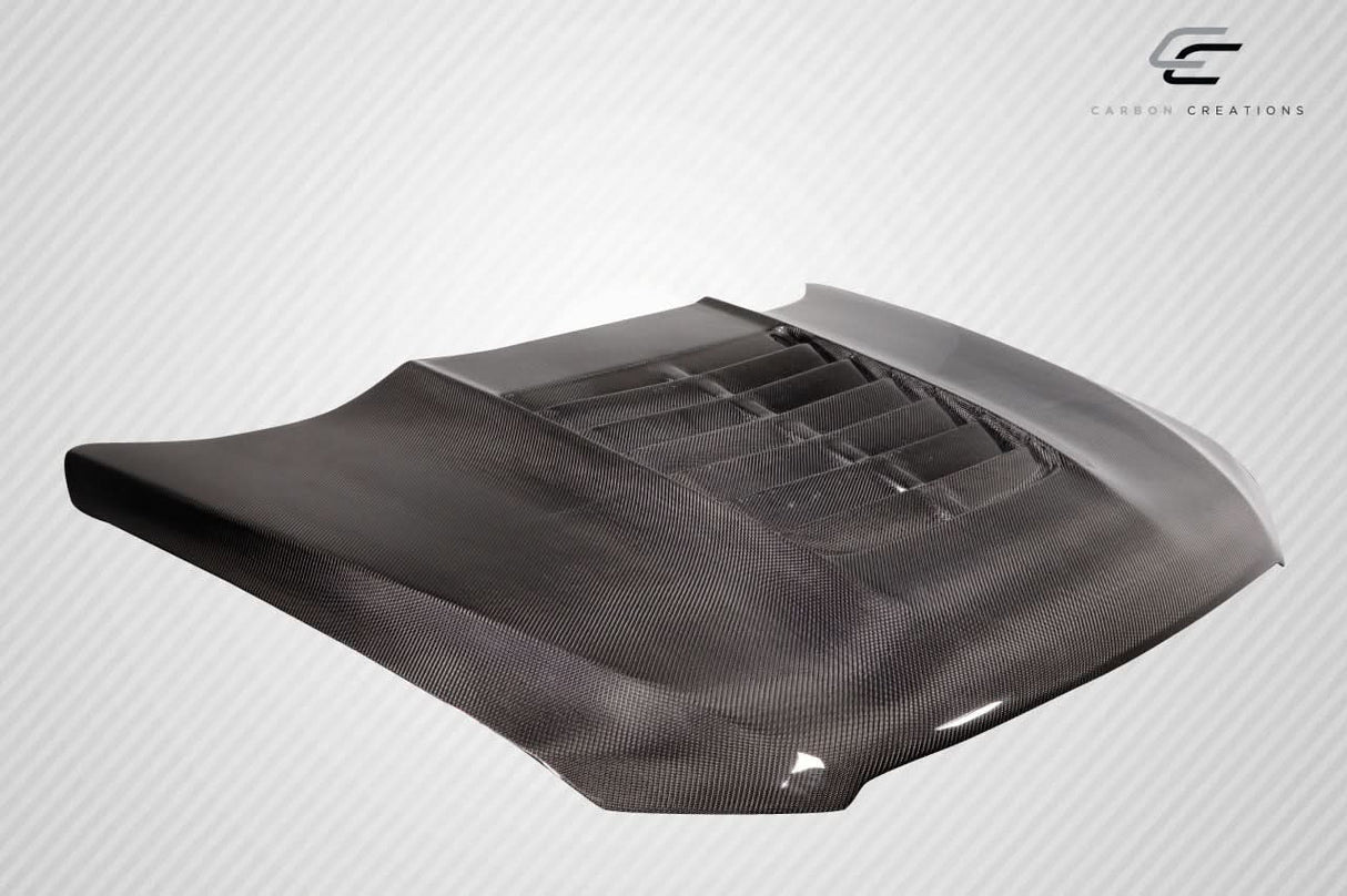 2013-2019 Ford Taurus GT500 V2 Style Hood - Carbon Fiber