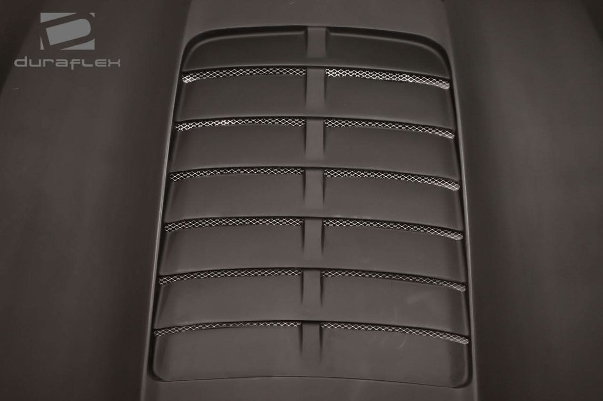 2013-2019 Ford Taurus GT500 V2 Style Hood - 1 Piece - FRP
