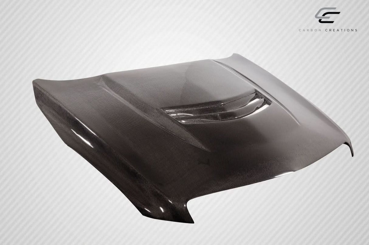 2012-2019 Cadillac ATS V Look Hood - 1 Piece - Carbon Fiber