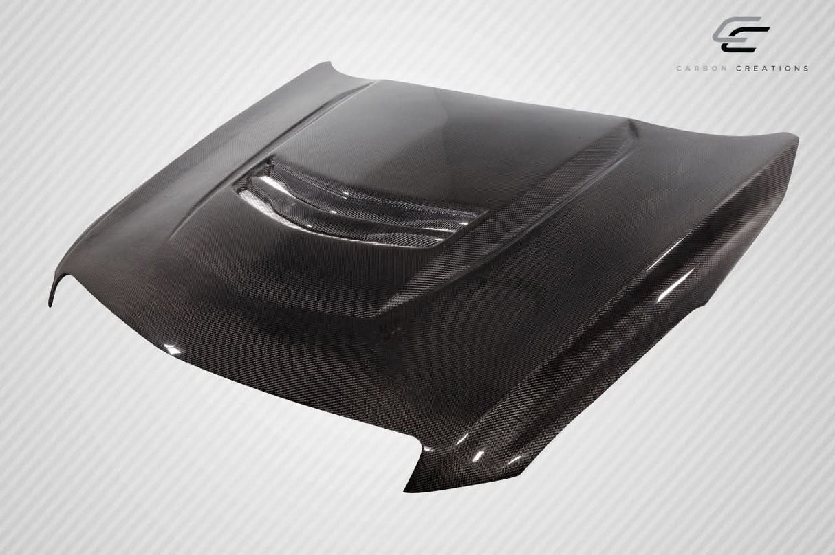2012-2019 Cadillac ATS V Look Hood - 1 Piece - Carbon Fiber