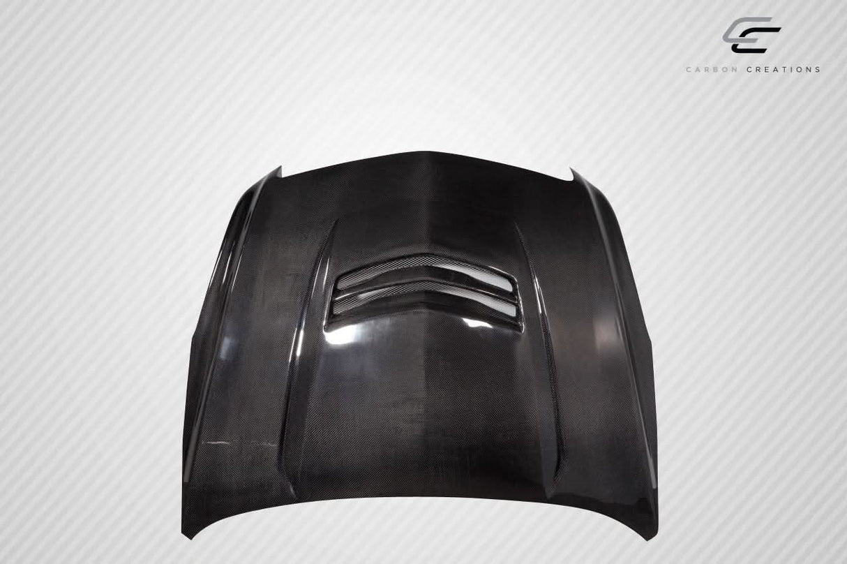 2012-2019 Cadillac ATS V Look Hood - 1 Piece - Carbon Fiber