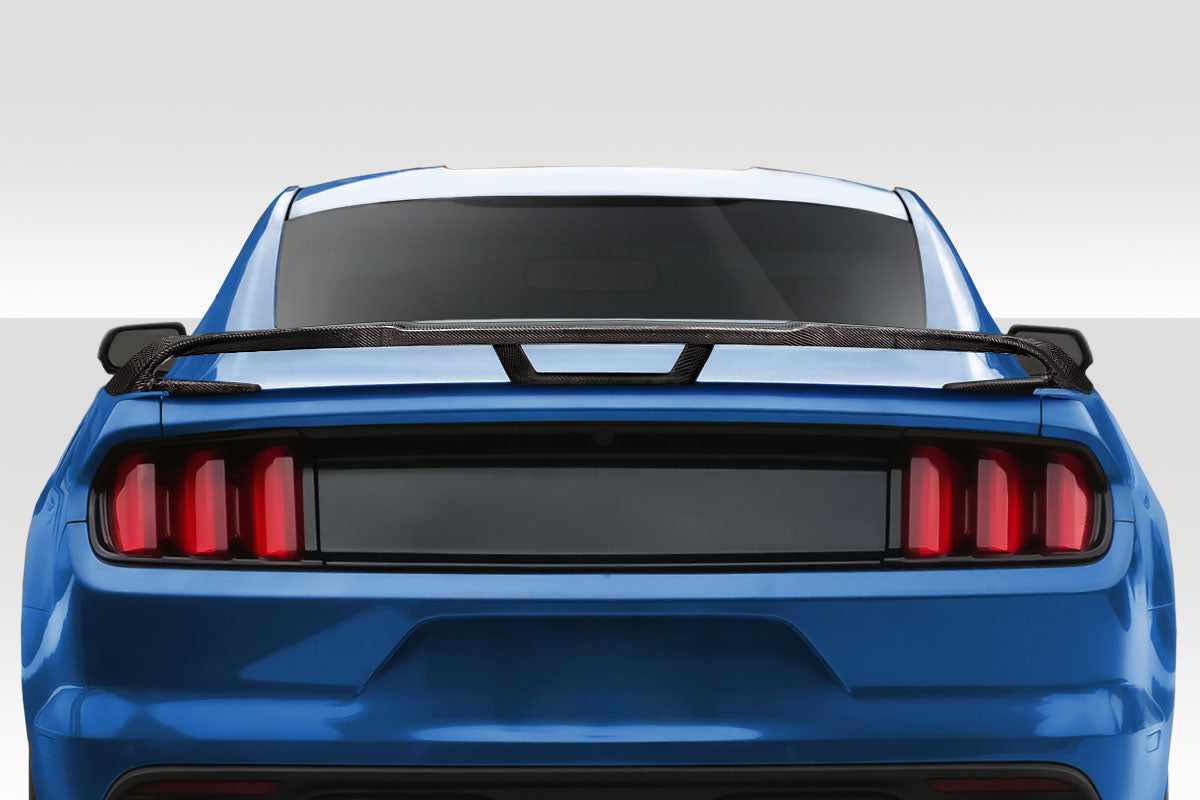 2015-2023 Ford Mustang PP1 Look Rear Wing Spoiler - Carbon Fiber