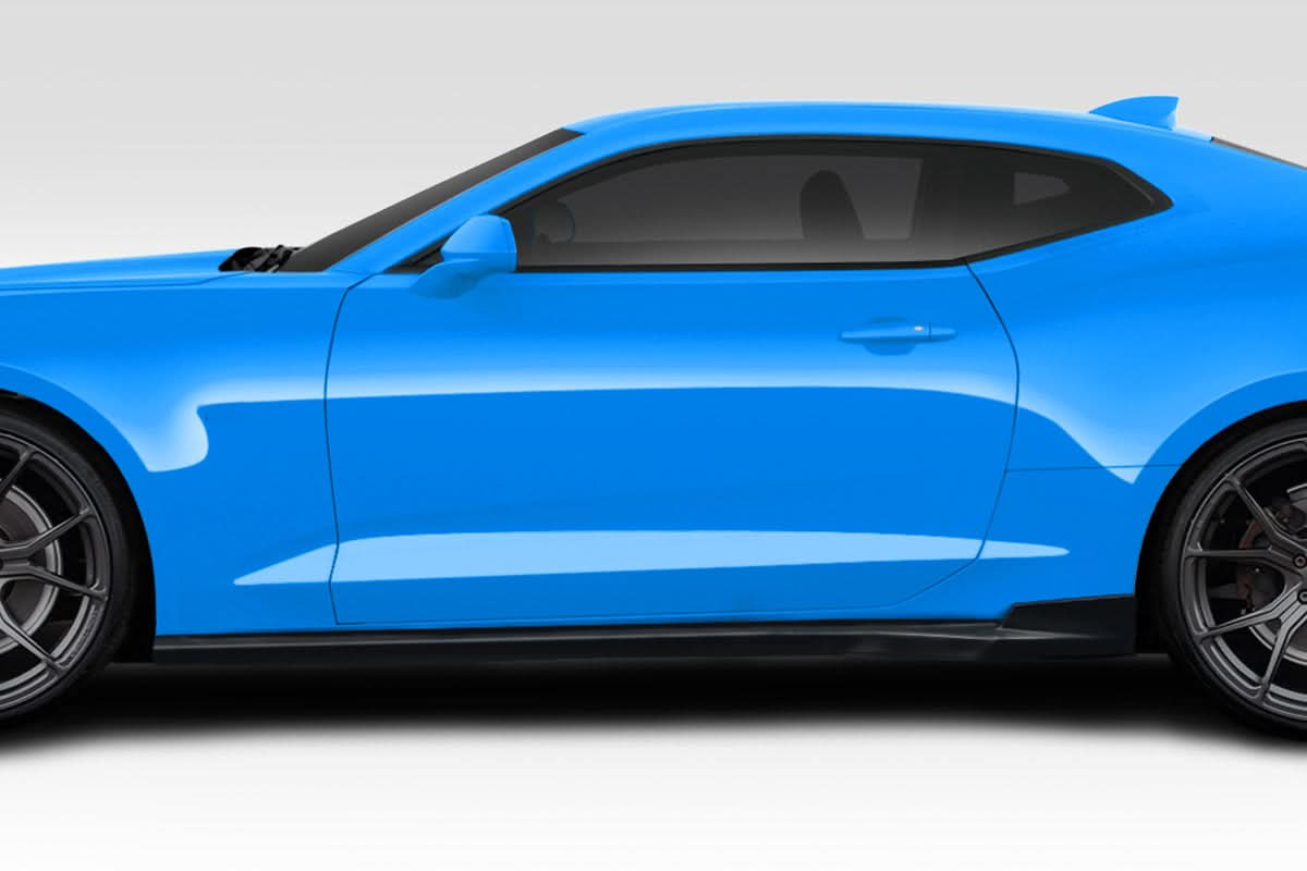 2016-2023 Chevrolet Camaro GMX V2 Style Side Skirts - 2 Piece - FRP