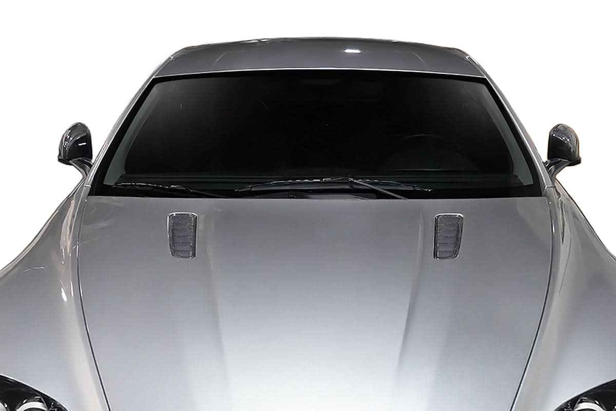 2006-2017 Aston Martin Vantage AF-1 Style Hood Vents - Carbon Fiber