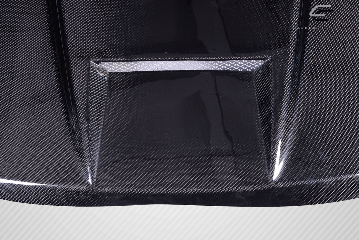 2004-2012 Chevrolet Colorado GMC Canyon Ram Air Style Hood - Carbon Fiber