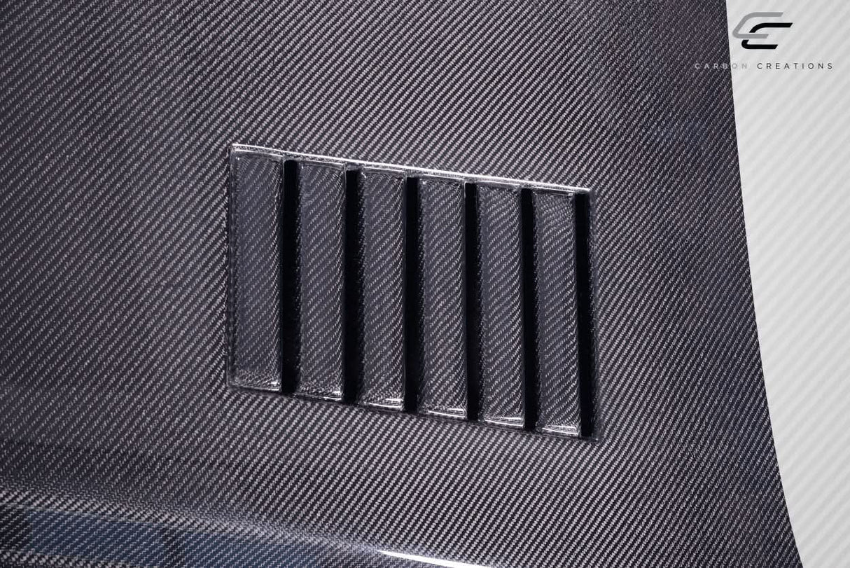 2002-2006 Chevrolet Avalanche GT500 Style Hood - Carbon Fiber