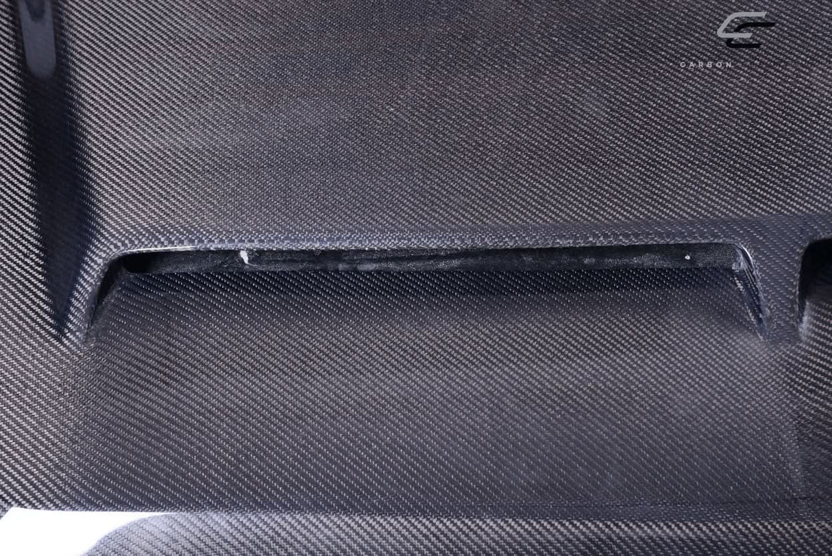 2002-2006 Chevrolet Avalanche GT500 Style Hood - Carbon Fiber