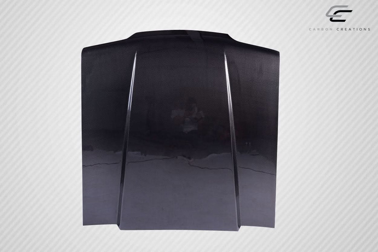 1987-1993 Ford Mustang 2" Cowl Hood - Carbon Fiber