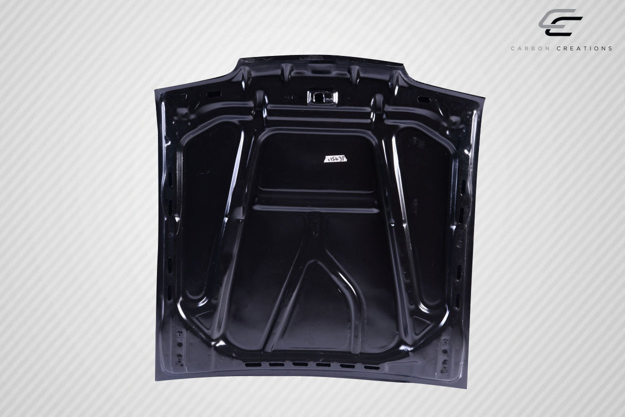 1987-1993 Ford Mustang Carbon Creations 2" Cowl Hood - 1 Piece