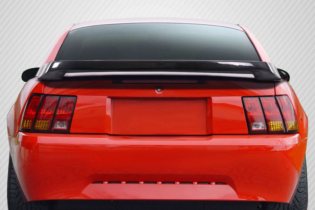 1999-2004 Ford Mustang S351 Look Rear Wing Spoiler - Carbon Fiber