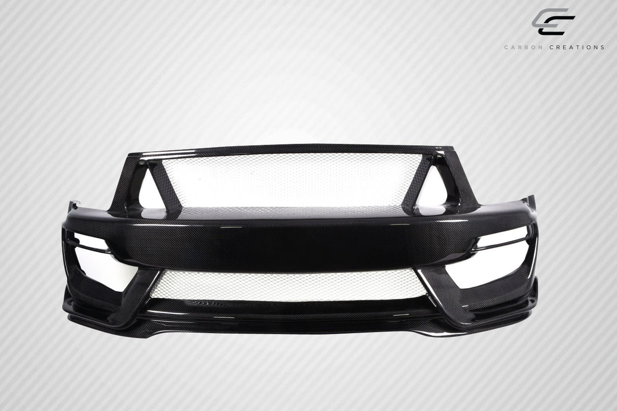 2005-2009 Ford Mustang GT350 Look Front Bumper - Carbon Fiber