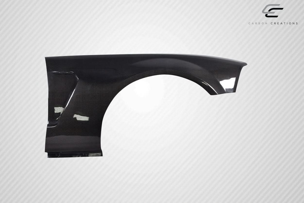 2005-2009 Ford Mustang GT350 V2 Look Front Fenders - Carbon Fiber