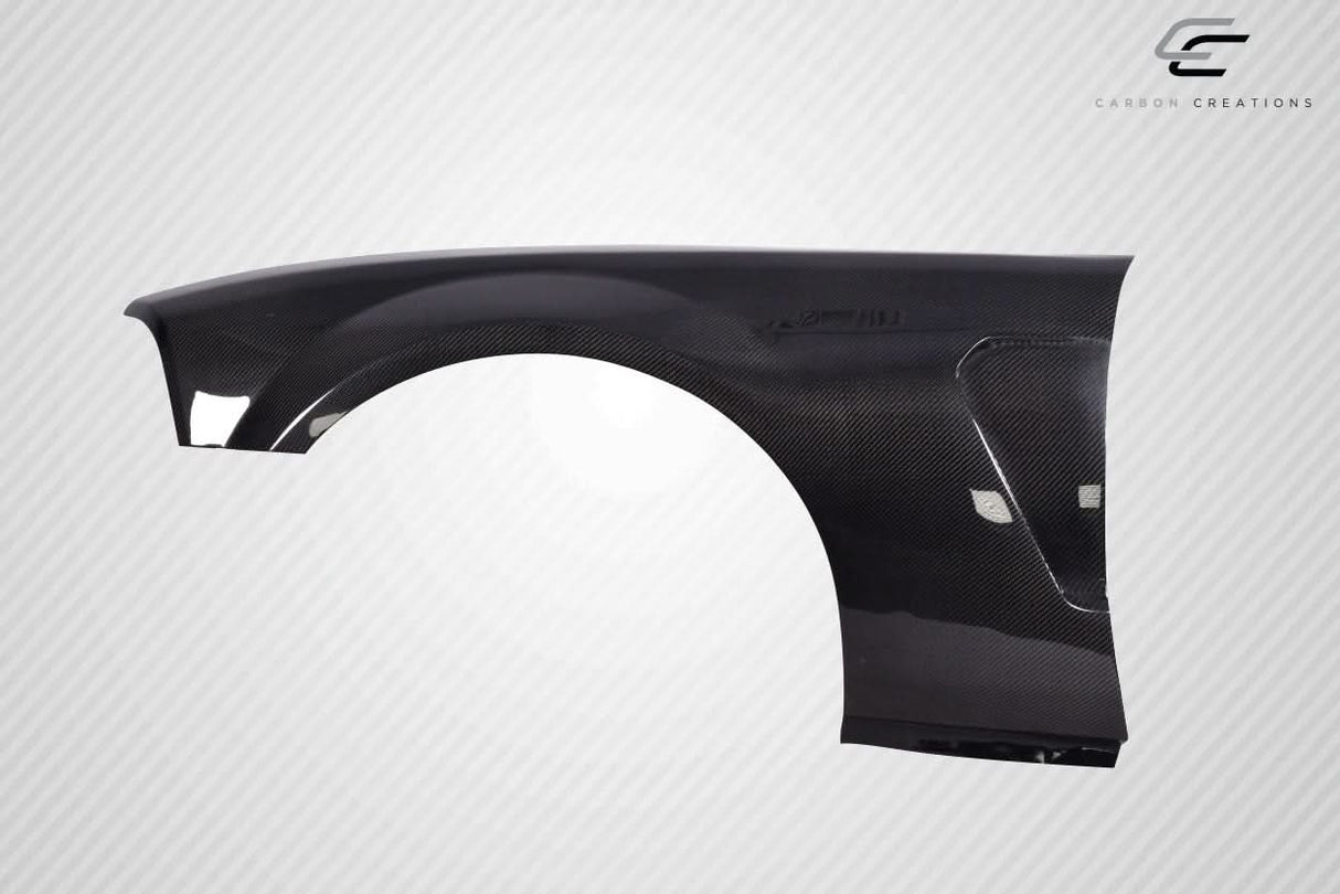 2005-2009 Ford Mustang GT350 V2 Look Front Fenders - Carbon Fiber
