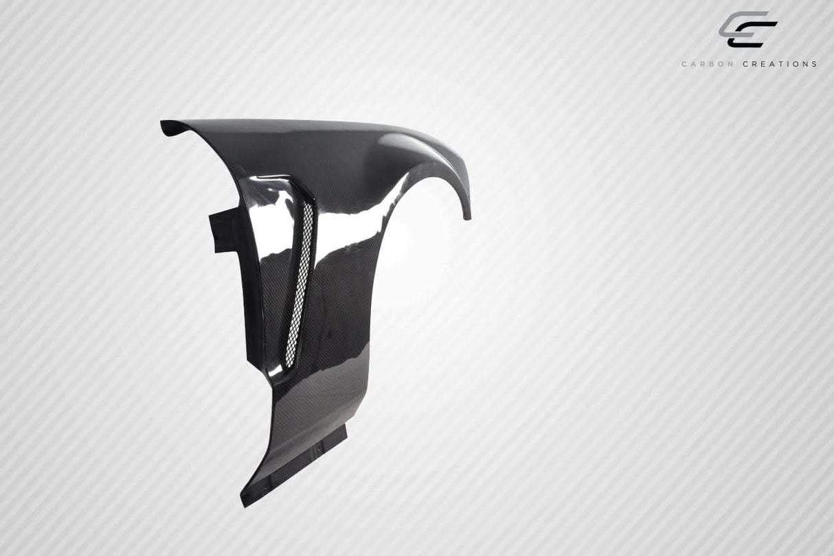 2005-2009 Ford Mustang GT350 V2 Look Front Fenders - Carbon Fiber