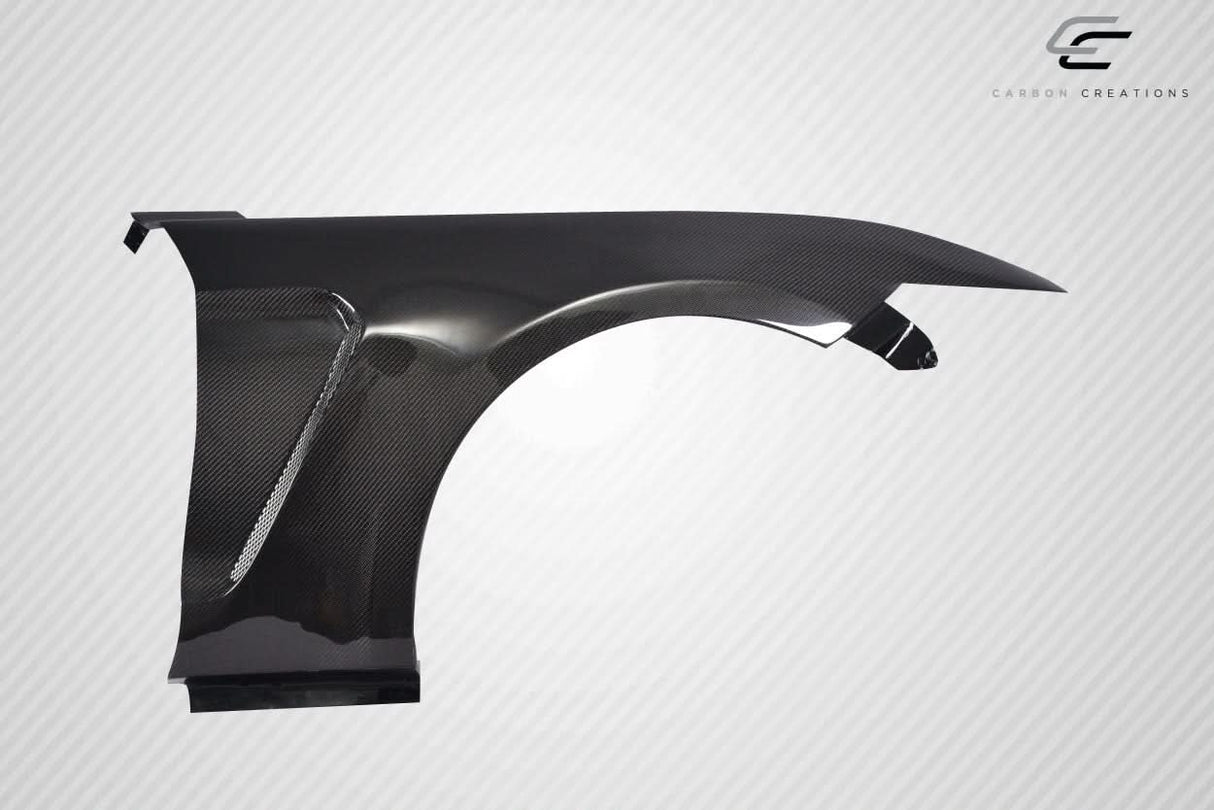 2015-2017 Ford Mustang GT350 Look Fenders - 2 Piece - Carbon Fiber