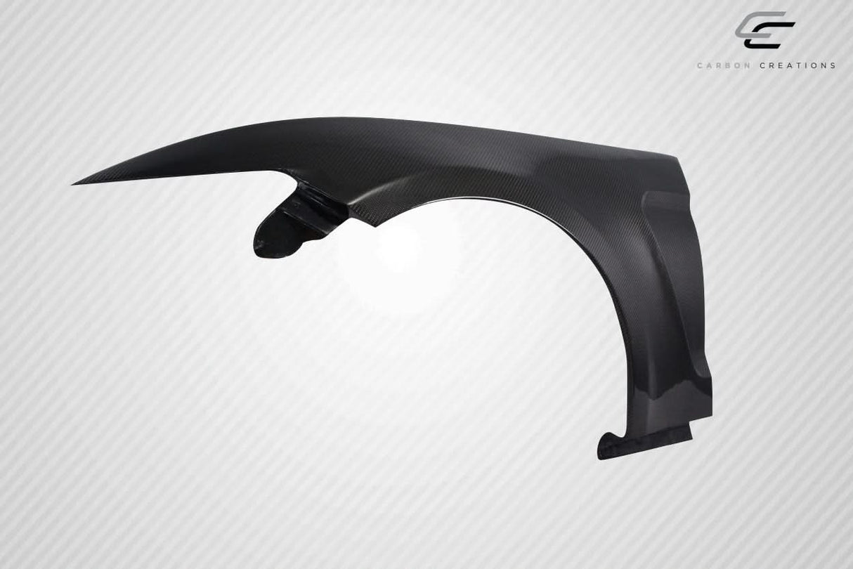 2015-2017 Ford Mustang GT350 Look Fenders - 2 Piece - Carbon Fiber