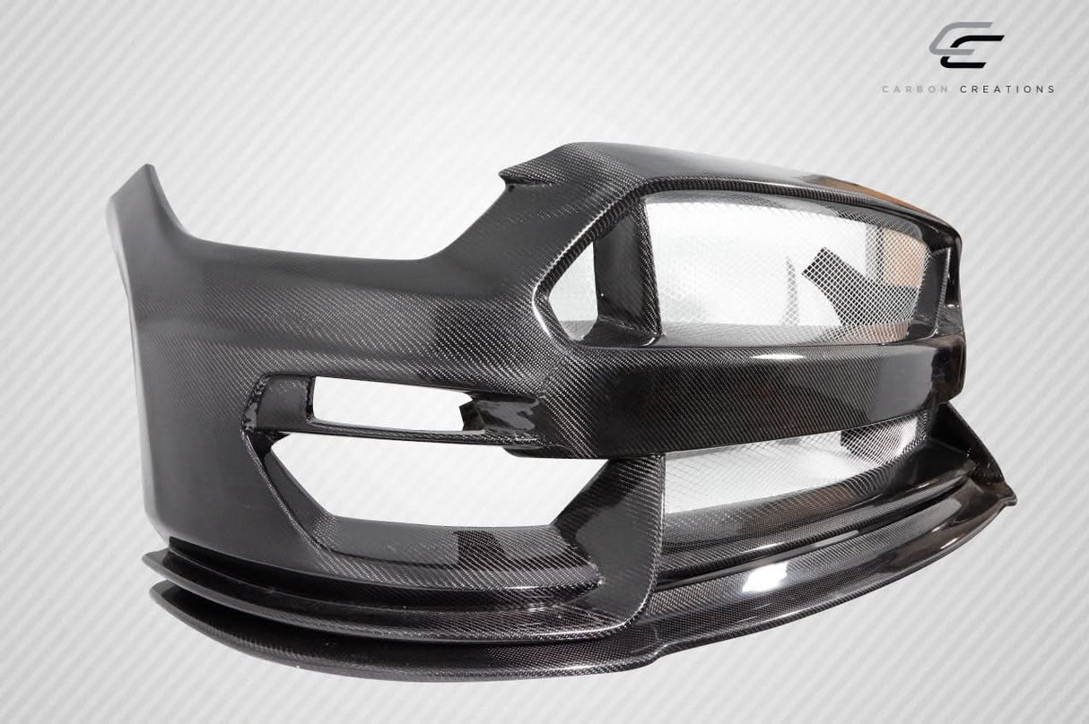 2015-2017 Ford Mustang GT350 Look Front Bumper - Carbon Fiber