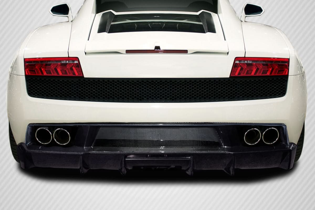 2009-2013 Lamborghini Gallardo LP560 LP570 Look Rear Diffuser - Carbon Fiber