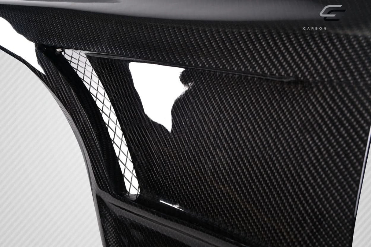 1986-1991 Mazda RX-7 M-1 Sport Style Front Fenders - Carbon Fiber