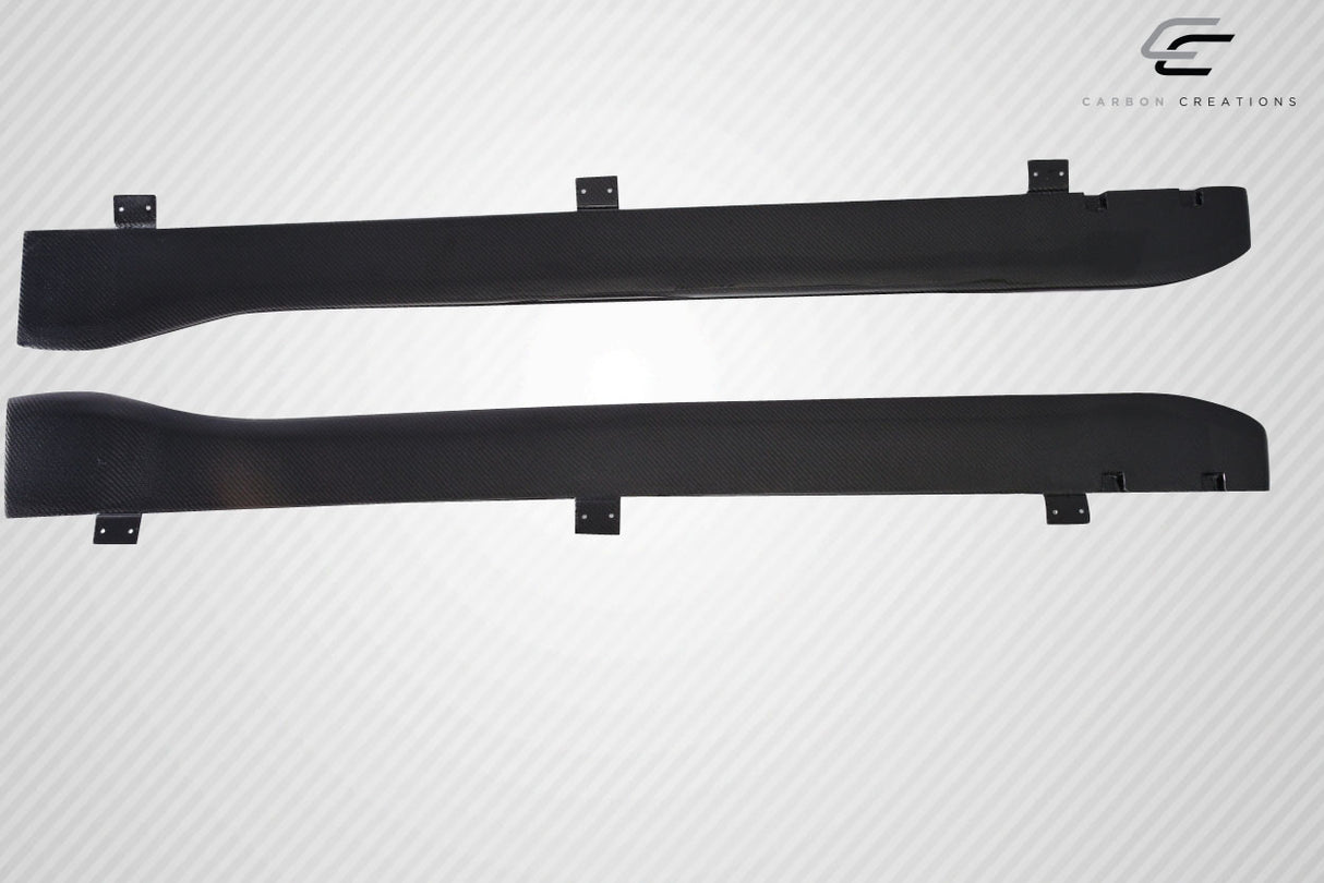 1990-1997 Mazda Miata Pro Garage Style Side Skirts Splitters - Carbon Fiber