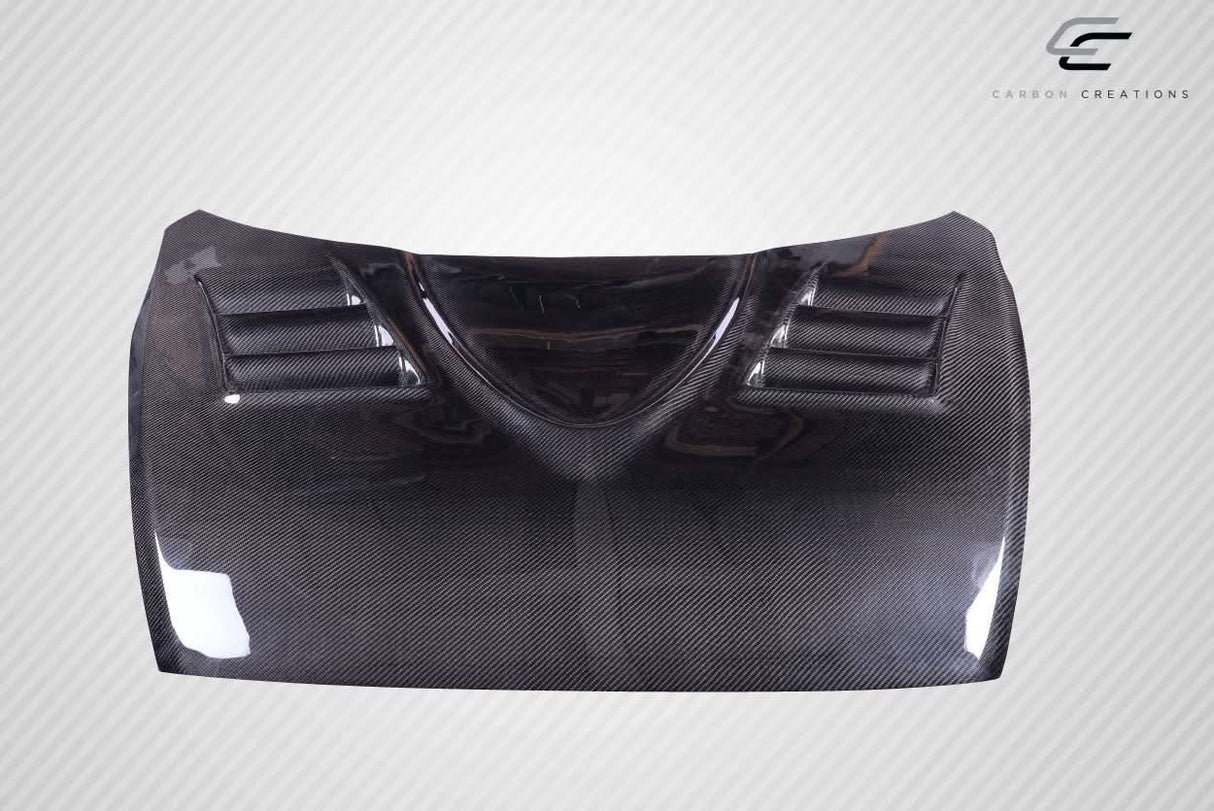 2004-2008 Mazda RX-8 Vader Style Hood - Carbon Fiber