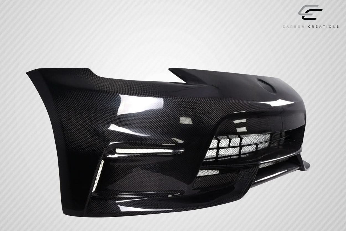 2003-2008 Nissan 350Z N4 Style Front Bumper Cover - Carbon Fiber