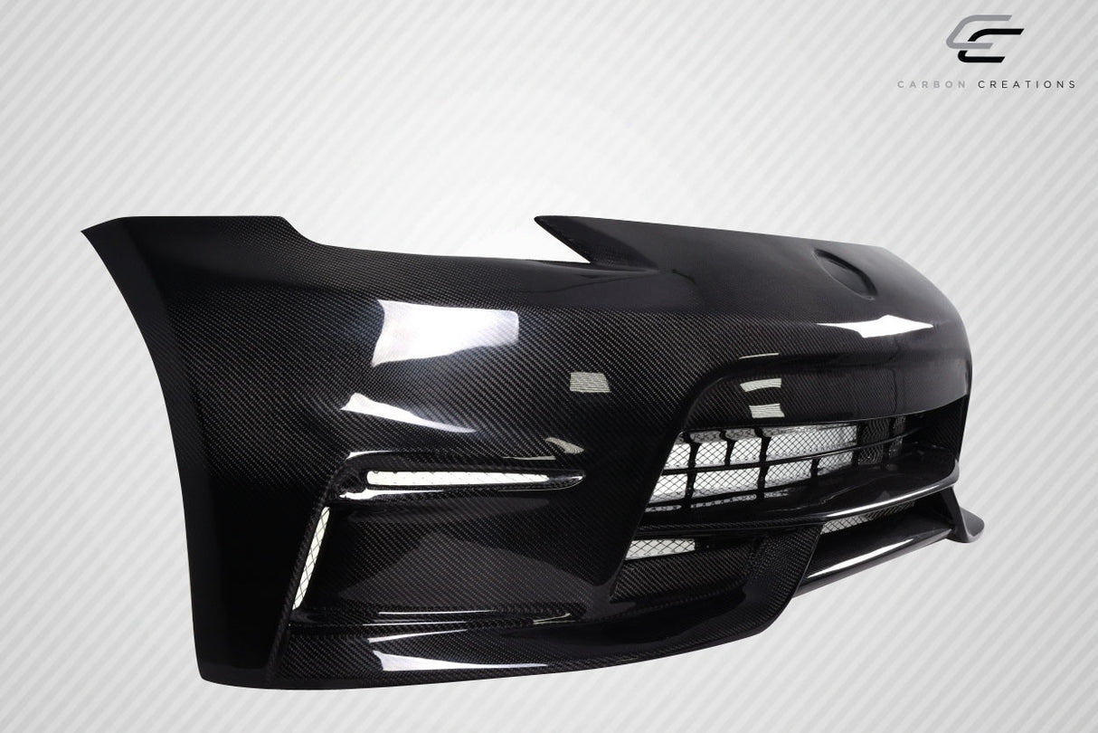 2003-2008 Nissan 350Z Z33 Carbon Creations N4 Front Bumper Cover - 1 Piece