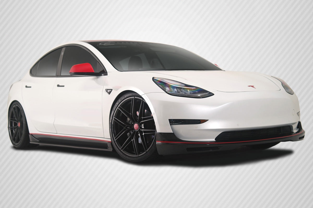2018-2023 Tesla Model 3 GT Concept Style Body Kit - Carbon Fiber
